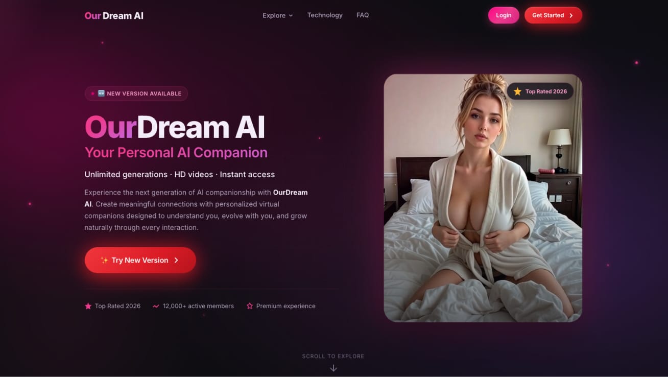 OurDream AI — homepage